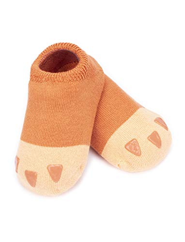 Adorel Calcetines Zapato Antideslizantes para Bebé Lote de 6 Pata de Gato 1-2 Años (Tamaño del Fabricante S)