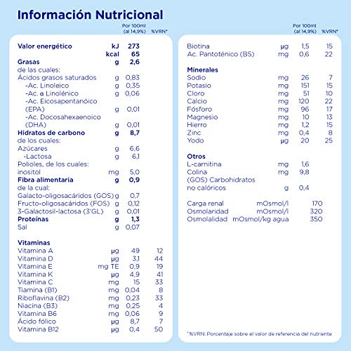 Almirón Advance 3 Leche de Crecimiento en Polvo Desde los 12 Meses - 1200 g