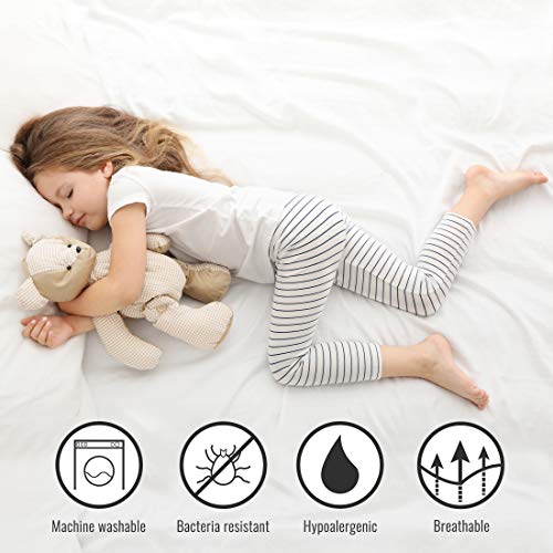 Almohada Infantil 40x60 a partir de 1 año - Certificada por OEKO TEX STANDARD 100 - Recomendada por pediatras