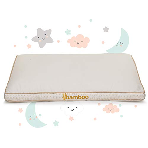 Almohada Infantil 40x60 a partir de 1 año - Certificada por OEKO TEX STANDARD 100 - Recomendada por pediatras