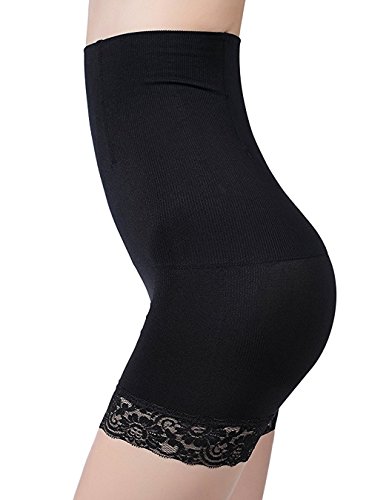 AMAGGIGO Shapewear - Braga Faja Reductora y Moldeadora Invisible para Mujer (M/L 2=M (Fits Waist 26-30 Inch), Negro-B)