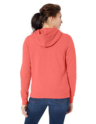 Amazon Essentials French Terry Full-Zip Hoodie Fashion, Coral Brillante, US M (EU M - L)