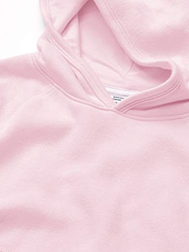 Amazon Essentials Pullover Hoodie Sweatshirt Fashion, Rosado Claro, 4T