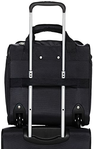 AmazonBasics - Equipaje para llevar bajo el asiento, Negro