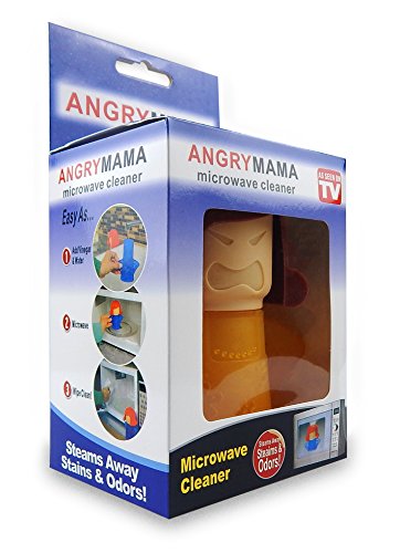 ANGRY MAMA® - Limpia el horno a microondas SIN DETERGENTE