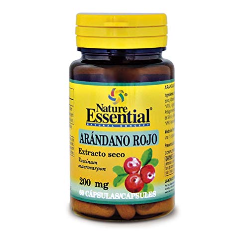 Arándano rojo 5000 mg. (ext. seco 200 mg.) 60 cápsulas.