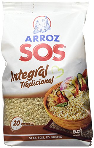 Arroz SOS Integral Tradicional 1 Kg - [Pack De 10] - Total 10 Kg