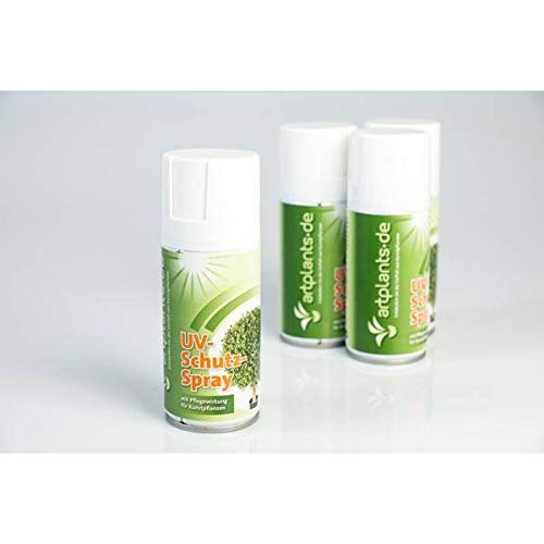 artplants.de Set 2 x Spray de protección UV para Cuidado de Plantas, Flores, árboles y Palmeras Artificiales - 2 uds. Fluido Protector - Aerosol