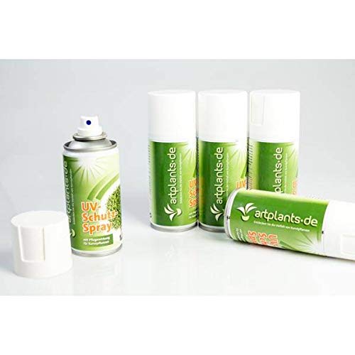 artplants.de Set 2 x Spray de protección UV para Cuidado de Plantas, Flores, árboles y Palmeras Artificiales - 2 uds. Fluido Protector - Aerosol