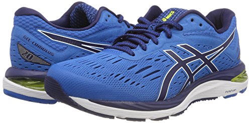 Asics Gel-Cumulus 20, Zapatillas de Entrenamiento para Hombre, Azul (Blue/Peacoat 400), 41.5 EU