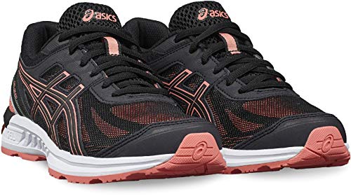 Asics Gel-Sileo, Running Shoe Unisex-Adult, Negro/Papaya, 40.5 EU