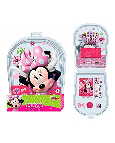 Astro Europa- Set Pintura Minnie Disney Adorable Me 15pz, Multicolor (AST1720)