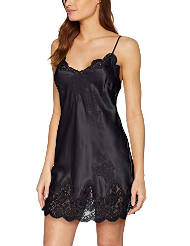 Aubade D'amour Salto de Cama, Negro (Noir Noir), Large (Talla del Fabricante: 4) para Mujer