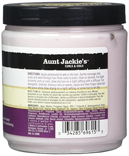 Aunt Jackie'S Curl La La Defining Curl Custard 15oz Jar (2 Pack) by Aunt Jackie's