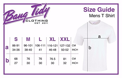 Bang Tidy Clothing Camiseta de Hombre para Regalo de 40 cumpleaños Manufactured 1980 en Azul Marino Talla M