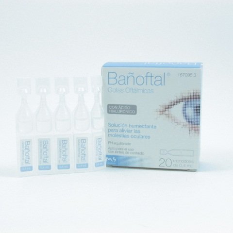 Bañoftal Baño Ocular 20 monodosis 0,4 ml