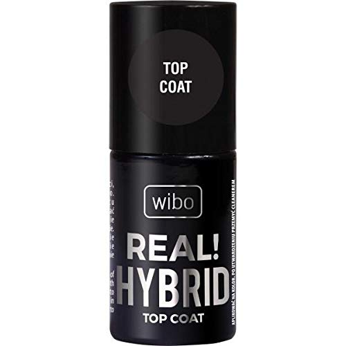 Base Top Coat Híbrido - Top Coat Hybrydowy Hybrid Top - Wibo