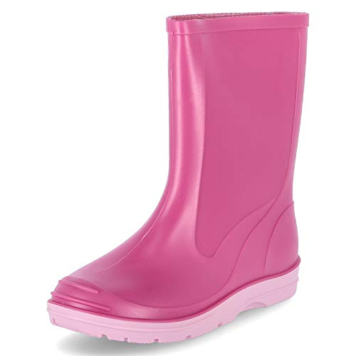 Beck Basic 486 - Botas plisadas para niños, Rosa (Pink 6), 31