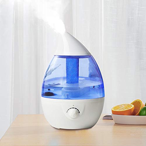 BelonLink Humidificador ultrasónico de niebla fría, humidificador silencioso de alta capacidad de 3000 ml con luces de colores, apagado automático sin agua, para el hogar, yoga, oficina, dormitorio