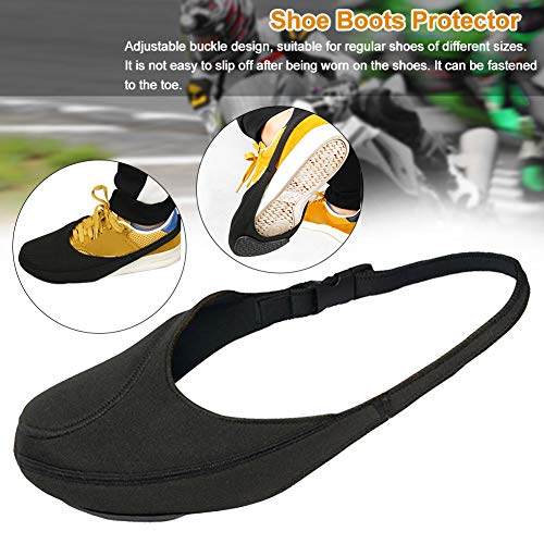 BHAIR5 - Funda protectora para botas de cambio de motocicleta, funda protectora antideslizante, resistente al agua y a la suciedad, ajustable