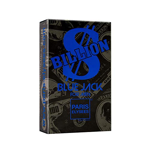 BILLION DOLLAR BLUE JACK Perfume para hombre Paris Elysees vaporizador 100 ml