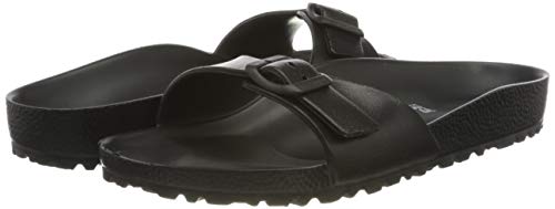 Birkenstock Madrid EVA, Zapatillas de Estar por casa con talón Abierto para Mujer, Negro (Noir Noir), 36 EU