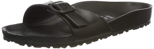 Birkenstock Madrid EVA, Zapatillas de Estar por casa con talón Abierto para Mujer, Negro (Noir Noir), 36 EU