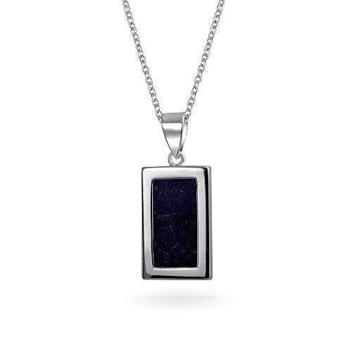 Bling Jewelry Azul Géminis Signo Zodiaco Astrología Horóscopo Perro Placa para Mujer Hombres Collar Colgante Plata Esterlina 925