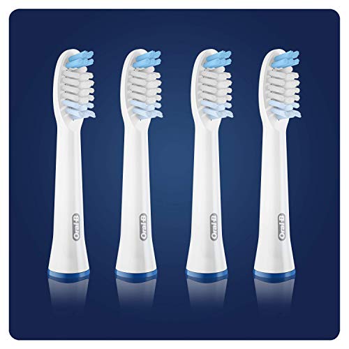 Braun Oral-B 4210201299813 Pulsonic Clean - Cabezales para cepillo de dientes eléctrico (4 unidades)