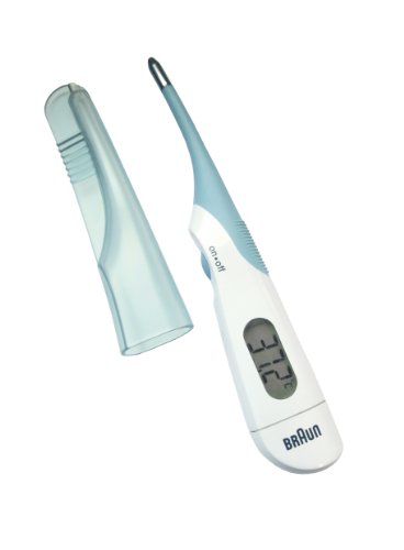 Braun PRT1000 - Termometro digital con cabeza flexible, 3 en 1, de alta velocidad, color blanco