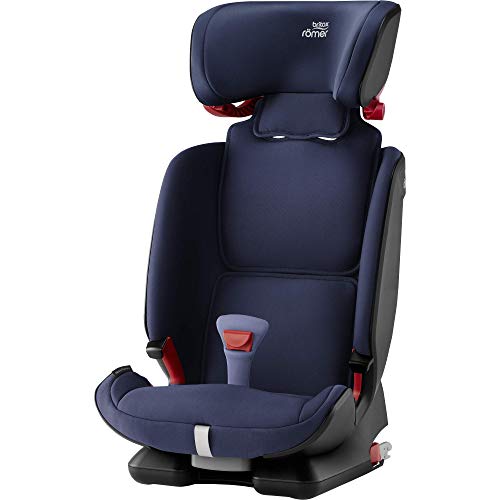 Britax Römer Silla de coche 15 meses - 12 años, 9 - 36 kg, ADVANSAFIX IV M, ISOFIX, Grupo 1/2/3, Moonlight Blue