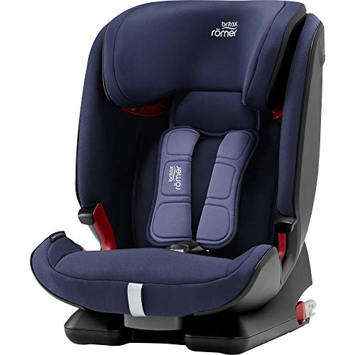 Britax Römer Silla de coche 15 meses - 12 años, 9 - 36 kg, ADVANSAFIX IV M, ISOFIX, Grupo 1/2/3, Moonlight Blue