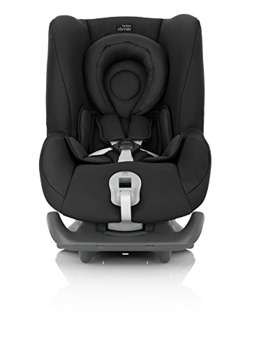 Britax Römer Silla de coche Nacimiento - 4 años, hasta 18 kg, FIRST CLASS PLUS Grupo 0+/1, Cosmos Black