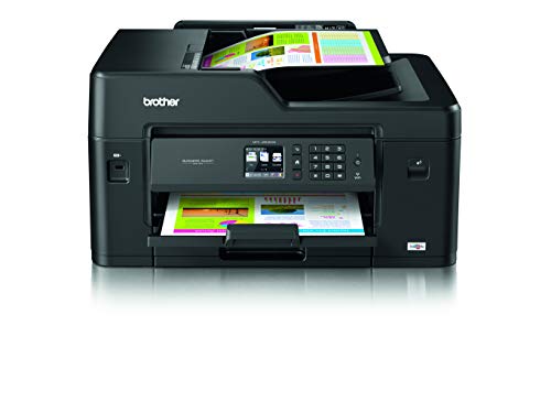 Brother MFC-J6530DW - Impresora multifunción de Tinta (Ethernet, 6,8 cm, 250 Hojas A3, 22/20 ppm Mono/Color), Negro