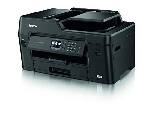 Brother MFC-J6530DW - Impresora multifunción de Tinta (Ethernet, 6,8 cm, 250 Hojas A3, 22/20 ppm Mono/Color), Negro