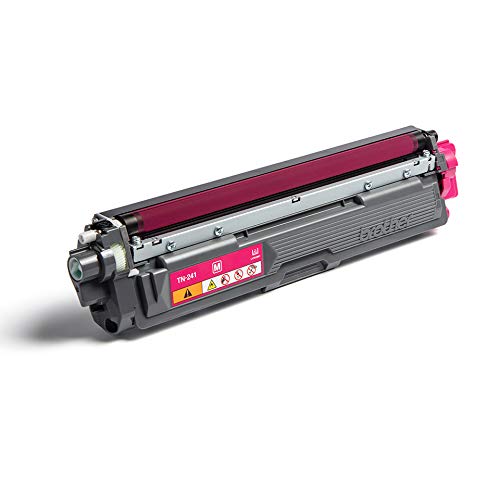 Brother TN241M - Cartucho de tóner magenta original para las impresoras HL3140CW, HL3150CDW, HL3170CDW, DCP9015CDW, DCP9020CDW, MFC9330CDW, MFC9140CDN y MFC9340CDW, Normal