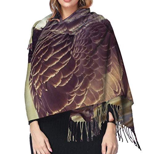 Bufanda de mantón Mujer Chales para, 27"x77" Lightweight Scarf With Fringe Goose Animal Bird Poultry Greylag Goose Gander Cashmere Large Scarf Designer Scarf Stylish Large Warm Blanket