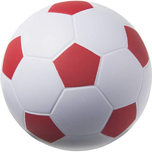 Bullet - Pelota de fútbol antiestrés (6 cm) (Blanco/Azul)