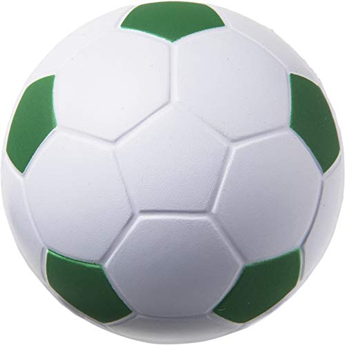 Bullet - Pelota de fútbol antiestrés (6 cm) (Blanco/Azul)