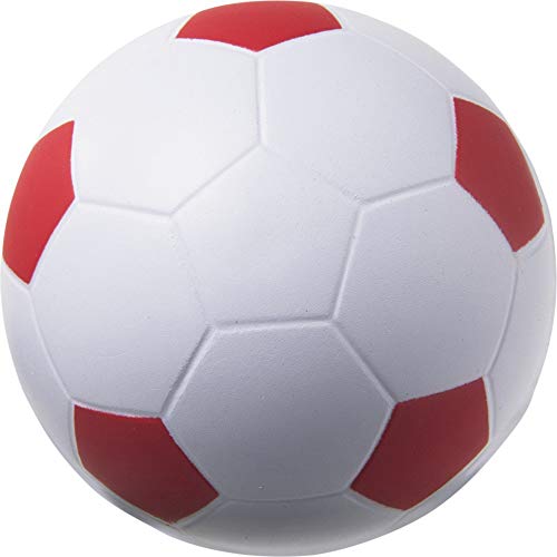 Bullet - Pelota de fútbol antiestrés (6 cm) (Blanco/Azul)