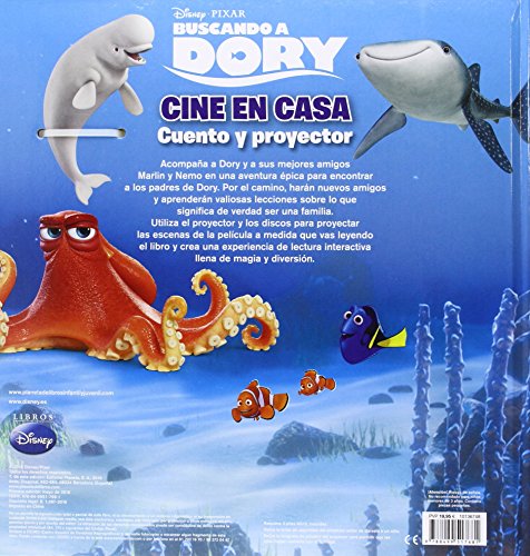 Buscando a Dory. Cine en casa: Cuento con proyector (Disney. Buscando a Dory)