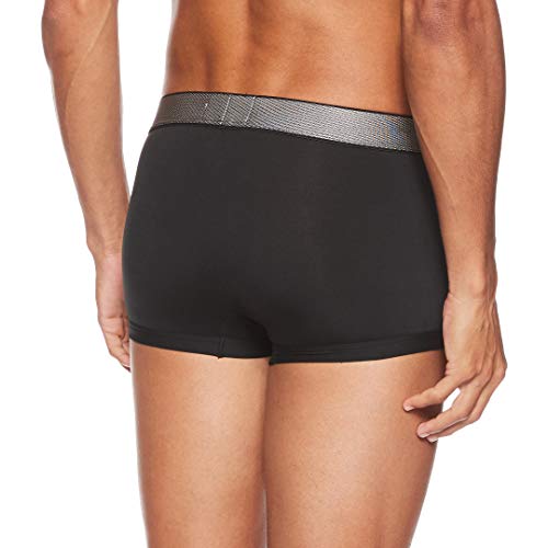 Calvin Klein Low Rise Trunk Boxer, Negro (Black), X-Large para Hombre