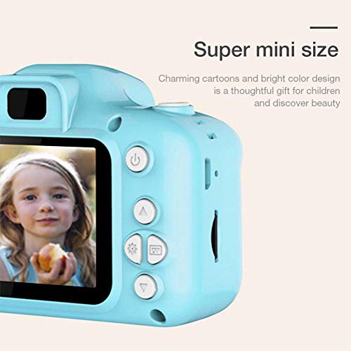 Cámara para niños, cámara digital infantil, pantalla a color, HD 1080P, pantalla de 2 pulgadas, foto y vídeo, cámara de fotos para niños con tarjeta de memoria