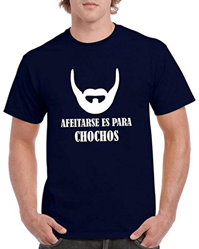 Camisetas divertidas Child afeitarse es para chochos - para Hombre Camisetas Talla Small Color Azul Marino