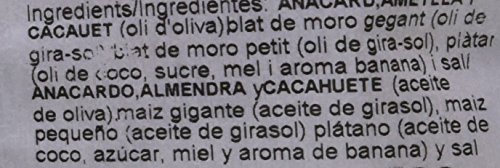 Casa Gispert Cóctel de Frutos Secos con Plátano Deshidratado Frutos Secos - 500 gr