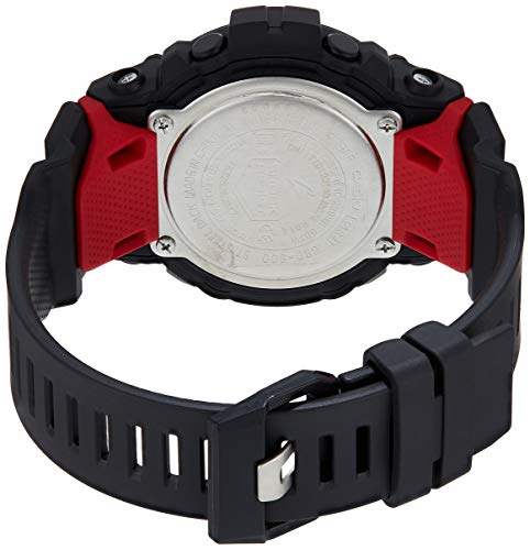 Casio Reloj Digital para Hombre de Cuarzo con Correa en Resina GBD-800-1ER, Negro/Rojo