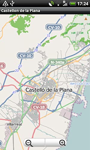 Castellon de la Plana Street Map