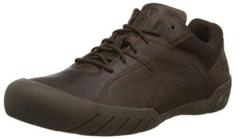 Cat Footwear Haycox, Zapatos de Cordones Derby para Hombre, Marrón (Bistro Brown), 42 EU