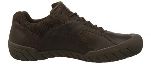 Cat Footwear Haycox, Zapatos de Cordones Derby para Hombre, Marrón (Bistro Brown), 42 EU