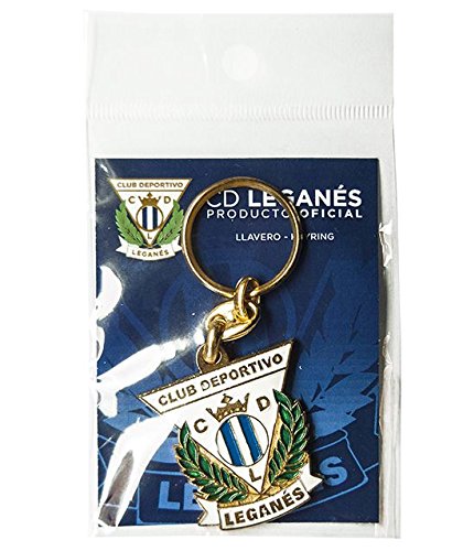 CD Leganés Llaleg Llavero, Blanco/Azul, Talla Única